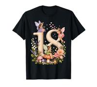Fairy 18 Years Old Birthday Girl 18th Birthday Fairy Theme Camiseta