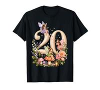 Fairy 20 Years Old Birthday Girl 20th Birthday Fairy Theme Camiseta