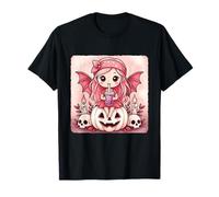 Fairy Bat Kawaii Pastel Goth Espeluznante Lindo Esqueleto Camiseta