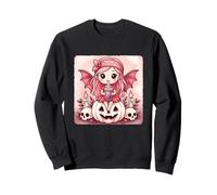 Fairy Bat Kawaii Pastel Goth Espeluznante Lindo Esqueleto Sudadera