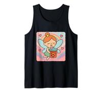 Fairy Bubble Tea Lover Lindo Anime Kawaii Rainbow Camiseta sin Mangas