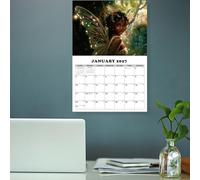 Fairy Calendar - Fairy Wall Calendar 2026 | Fairyy Wall Calendarr, Fantasy Planning Scheduling Walls Calendarr, Home Fantasy Art Daily Planner Organizer Decor For Kitchen Living Room Study Offices Dor