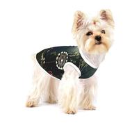 Fairy Circle - Camiseta para perro de primera calidad, suave 100 % algodón, perfecta para perros pequeños a medianos, camisas elegantes y cómodas para perros, talla S