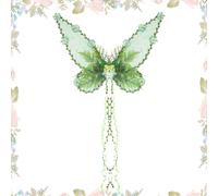 Fairy Dress Wings, Vine Costume, Women’s Party Outfit, Elegant Themed Fashion, Cosplay Wear for Garden Event Stage Performance Halloween Festival Holiday Style, Transparent 48x63cm