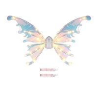 Fairy For Dogs - Disfraz LED Light-Up | Christmas Party LED Fairy For Pets, Ideal For Large Medium Dogs, Cosplay, Parades, Masquerades, Easter, Theater, Carnival, Mardi Gras