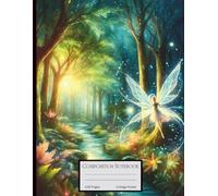 Fairy Forest Composition Notebook: Enchanted Magical Woodland Aesthetic - 106 Pages of College Ruled Paper for School, College, Office, Work