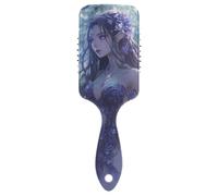 Fairy Game Anime Girl - Cepillo suave para hombre, masajeador de cuero cabelludo diseñado para cabello fino con mango ergonómico, cepillo antiencrespamiento para cabello