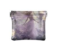 Fairy Game Anime Girl Fashion - Monedero de cuero para mujer, impermeable, mini monedero para mujer de monedas para carro