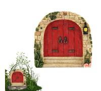 Fairy Garden Door - Wooden Miniature Fairy Door | Tree Garden Decor