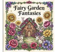 Fairy Garden Fantasy: Dreamy Land of Magic. Coloring Book