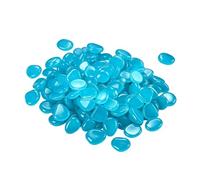 Fairy Garden Glow Stones - 300-Pieces Resin Decorative Yard Pebbles, Stepping Pebble Rocks | For Walkway Backyard Fairy Garden Pathway Driveway Fish Tank Aquarium Patio Beach