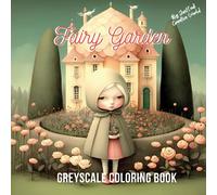 Fairy Garden ,Grayscale Coloring Book | Super Cute Coloring Pages: Grayscale Coloring Book for Teens and Adults (Super Cute Grayscale Coloring Books)