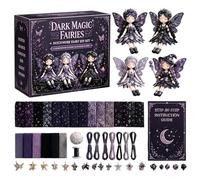 Fairy Handmade Sewing Kit - Soft Pre Cut Materials Collection, Fun Flower Fairies Sewing Kit, 7.87x6.3inch DIY Craft Kits for Women Girls Students Beginners Handmade Enthusiasts Craft Lovers