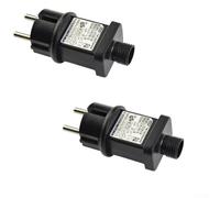 Fairy Lights - Adaptador de fuente de alimentación (IP44, 31 V, máx. 3,6 W, 2 unidades)