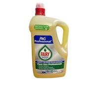 Fairy Limón Ultra Uso Profesional: Detergente Concentrado para Lavavajillas a Mano, 5 Litros (5L) - Lavado Seguro y para Resultados Impecables