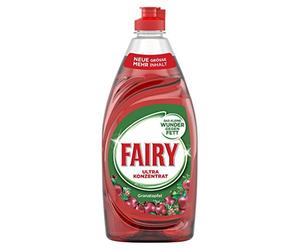 Fairy - Líquido lavavajillas a mano ultra concentrado, aroma granada, 0,5 L por botella, paquete de 16 botellas