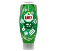 Fairy Líquido lavavajillas Max Power original con 4 veces menos fregado, 640 ml