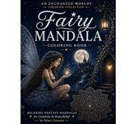 Fairy Mandala Coloring Book: Relaxing Fantasy Mandalas for Creativity & Stress Relief (Enchanted Worlds by Mimi Creative)