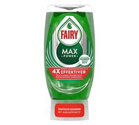 Fairy Max Power Lavavajillas 370 ml, fácil y sin esfuerzo, incluso en las ollas y sartenes más grasas.