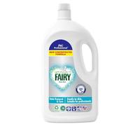 Fairy Non Bio Detergente líquido de lavado, 4,05 litros, 90 lavados, eliminación de manchas para ropa, suave para la piel, apto para uso profesional