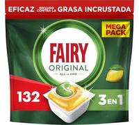 Fairy Original Cápsulas Lavavajillas Para Máquina Limón, 132 Cápsulas
