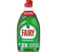 Fairy Original Washing Up Liquid Green con LiftAction, 320 ml