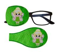 Fairy - Parche de tela reutilizable para niños y adultos, para ambliopía ortopédica, tratamiento de oclusión de ojos perezosos para gafas