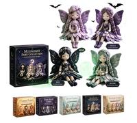 Fairy Patchwork DIY Collection, Patchwork Fairy DIY Kit, Handcrafted Pixie Apparel Textile, Creative Manual Sewing, Craft Enthusiasts, Fun Craft Kit (7.9''*5.1''*2'',MOONLIGHTFAIRY COLLECTION)