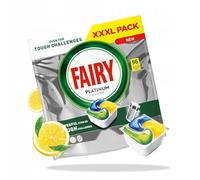 Fairy Platinum All In One - Cápsulas para Lavavajillas, Limón, 96 Unidades, Concentradas, Multifuncionales