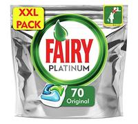 Fairy Platinum - Cápsulas de lavavajillas, pack 70