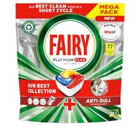 Fairy Platinum Plus Deep Clean Lavavajillas - 77 tabletas
