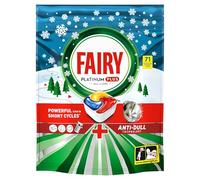 Fairy Platinum Plus Limón Cápsulas De Lavavajillas Todo En Uno, 71 Cápsulas, Nuestra Mejor Limpieza Que Deja Los Platos Como Nuevos, Elimina La Falta De Brillo Y Evita La Cal
