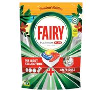 Fairy Platinum Plus Tabletas Lavavajillas, Limón, 40 Tabletas