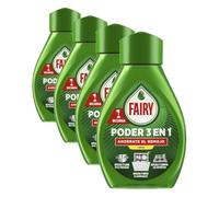 Fairy Poder Sin Remojo Limón Spray Recambio, Vajilla y Cocina, Antigrasa, 500ml (Paquete de 4)