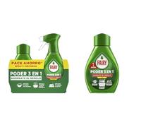 Fairy Poder Sin Remojo Limón Spray, Vajilla y Cocina, Antigrasa, 1000ml + Fairy Poder Sin Remojo Limón 3 x Spray Recambio, Vajilla y Cocina, Antigrasa, 1500ml (3 x 500 ml)