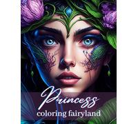 Fairy Princess - Adult Coloring Book