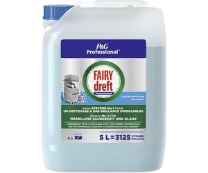 Fairy Professional - Abrillantador para lavavajillas, 5 L, fórmula profesional para uso en cocinas comerciales