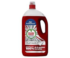Fairy Professional Platinum - Detergente para lavavajillas a mano, 4 L, limpia hasta 55.000 platos