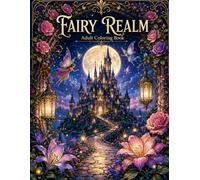 Fairy Realm: Adult Coloring Book | 55 Art Nouveau Illustrations of Fairies, Fairy Castles and Magical Creatures | Single-Sided Pages for Stress Relief and Relaxation