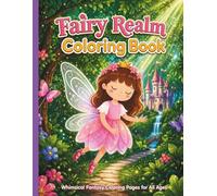 Fairy Realm Coloring Book: Whimsical Fantasy Coloring Pages for All Ages