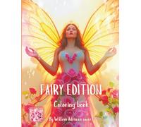Fairy Realms: Enchanted Fantasy Coloring Book for Adults: Step Into a World of Wings, Royalty and Fairy Wonder with 25 Magical Pages to Color!