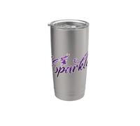 Fairy Sparkle Vaso térmico de acero inoxidable de doble pared