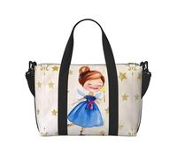 Fairy Star - Bolso bandolera portátil para mujer, ideal para gimnasio, entrenamientos, viajes y viajes