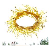 Fairy String Lights, Christmas Room Decor, 8 Modes Illumination, Waterproof Light Strands, Flexible Hanging Design, Ideal for Fireplace Displays, Patio Yards and Outdoor Halloween, 118.11 inches