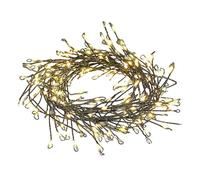 Fairy String Lights - String Lights Indoor | Fairy Light Battery Operated, 100 LED Fairyy Light Christmas Decor, Impermeable Ambient Lighting para interior al aire libre Patio Porch Fireplace Acción