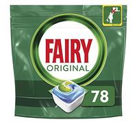 Fairy Tabletas todo en 1 para lavavajillas a granel, 70 tabletas, original, paquete XXL, eficaz incluso en grasa seca