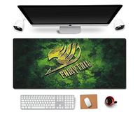 Fairy Tail Alfombrilla de Ratón Anime Gaming Mouse Pad XXL 900x400x3 mm,Impermeable con 3mm Base de Goma Antideslizante,Special-Textured Superficie para Ordenador, PC y Laptop, I