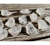 FAIRY TAIL & GLITZER FEE Piedras de cristal de roca en bruto, 350 g, grandes piedras naturales, piedras de agua de alta calidad, piedra Kirstall