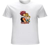 Fairy Tail Men's T Shirt Unisex tee Clothing White L
