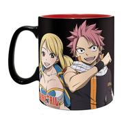 Fairy Tail Taza Lucy, Natsu & Emblema Box Taza Cerámica 460ml Abystyle